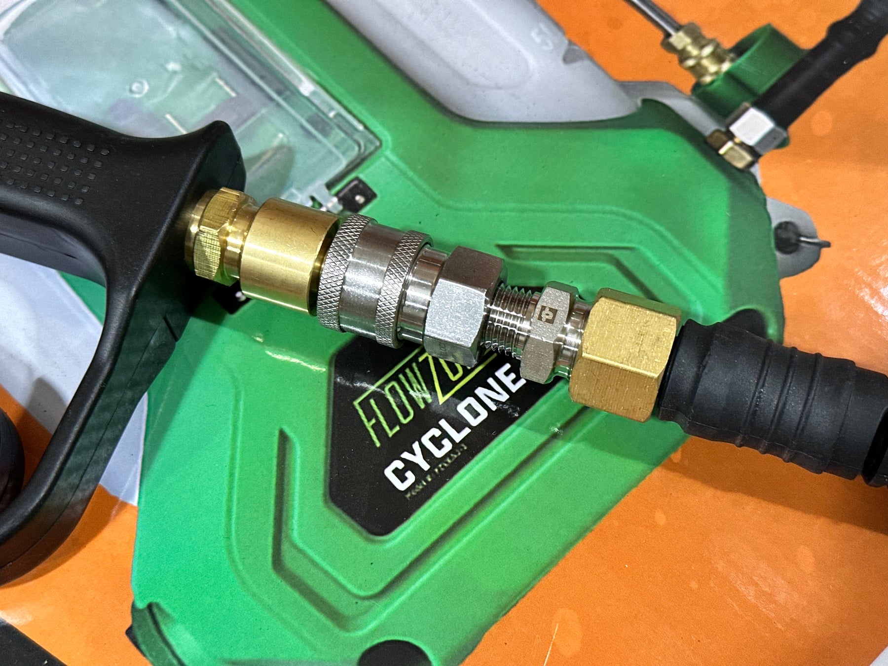 quick connects for herbicide hose Flowzone Sprayer Quick Disconnect – GCI Turf Academy