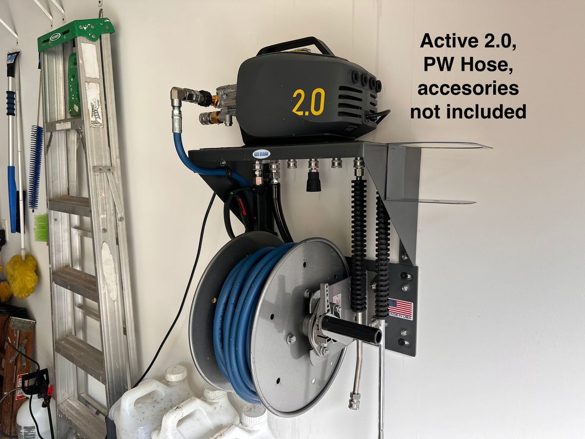 GCI Clean Shelf and Hose Reel – GCI Turf Academy