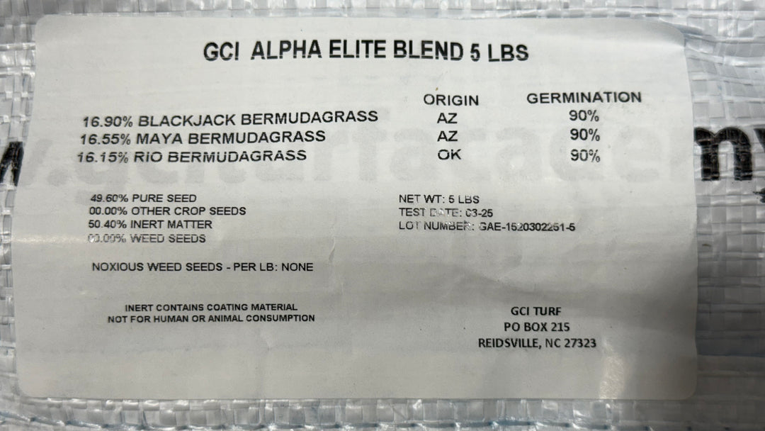 GCI Turf Alpha Elite Bermuda Grass Seed – GCI Turf Academy