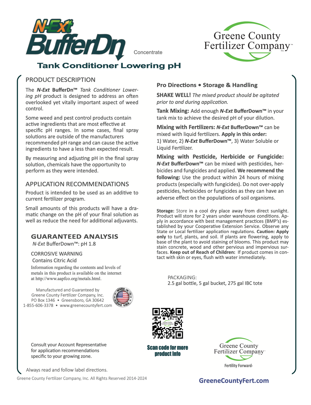 N-Ext BufferDN – GCI Turf Academy