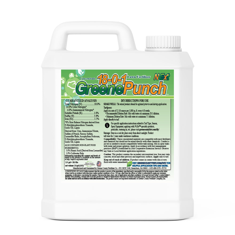 18-0-1 GreenePunch – GCI Turf Academy