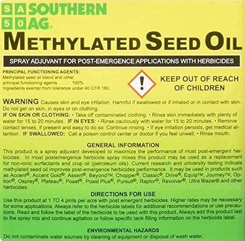 southern ag surfactant for herbicides Methylated Seed Oil – GCI Turf Academy