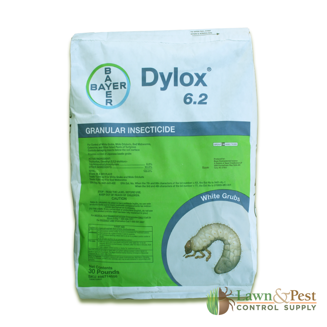Dylox 6.2 Granular White Grub Insecticide | Longer effective – GCI Turf ...