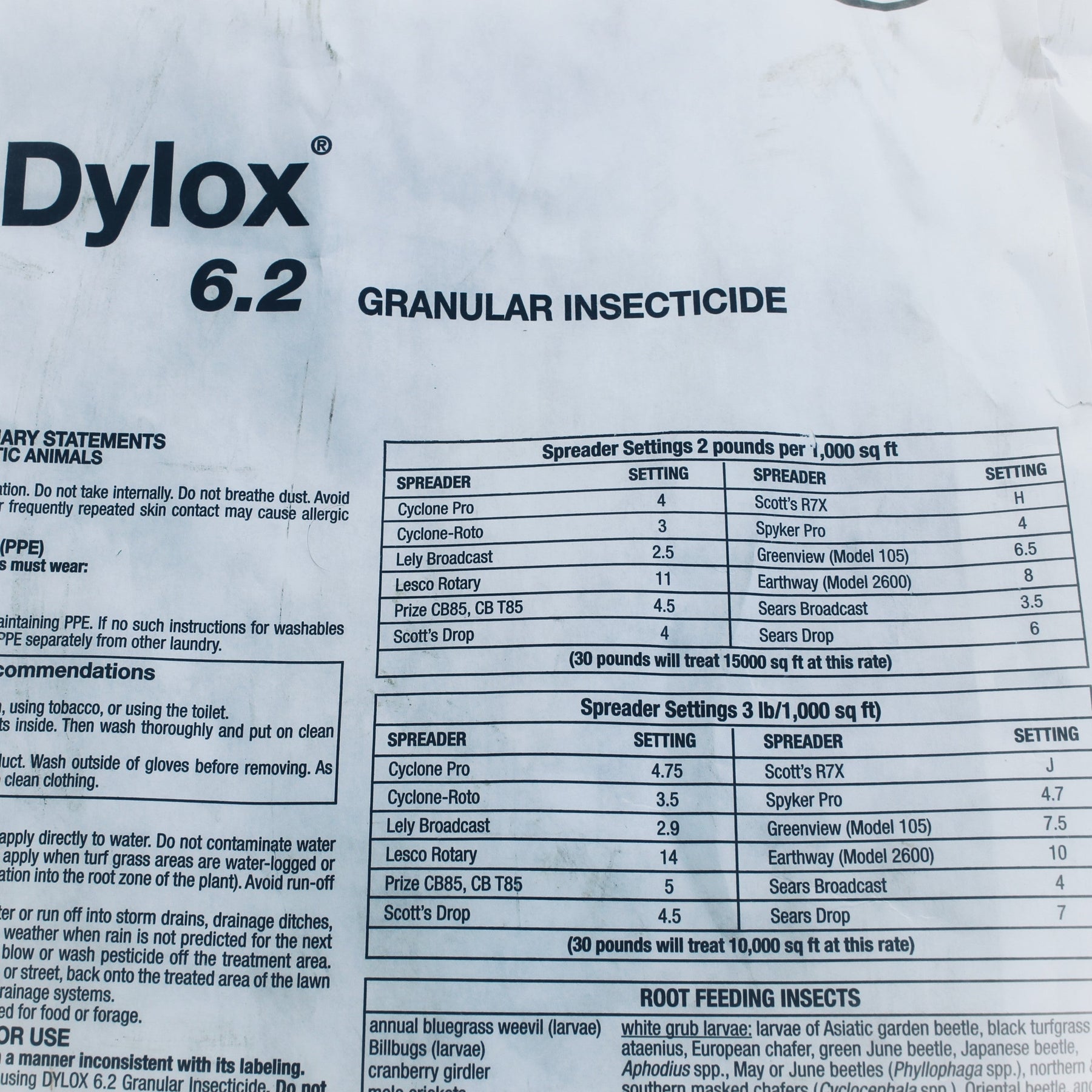 Dylox 6.2 Granular White Grub Insecticide | Longer effective – GCI Turf ...