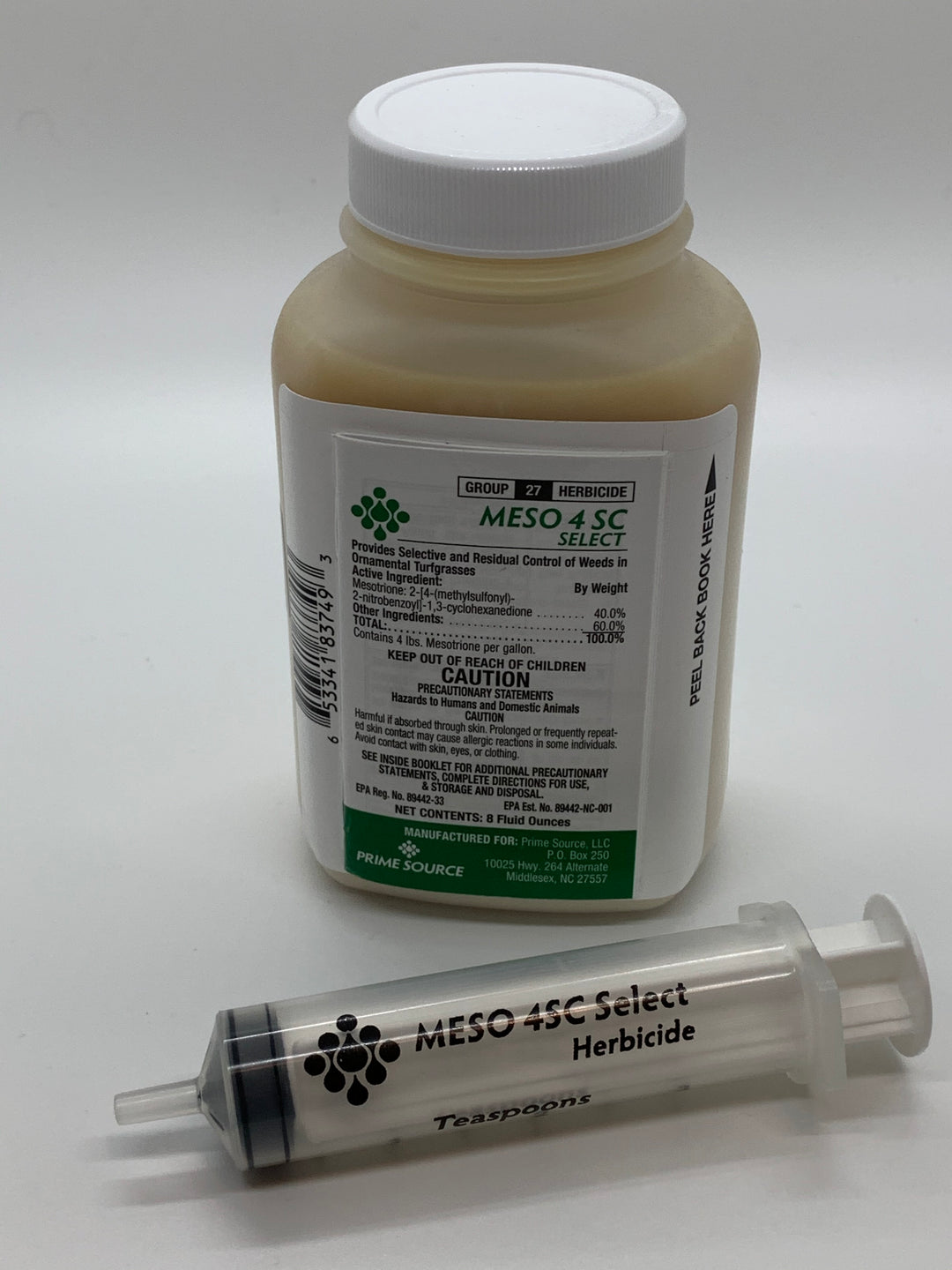 herbicide syringe Mesotrione MESO 4SC Select Herbicide (Tenacity)
