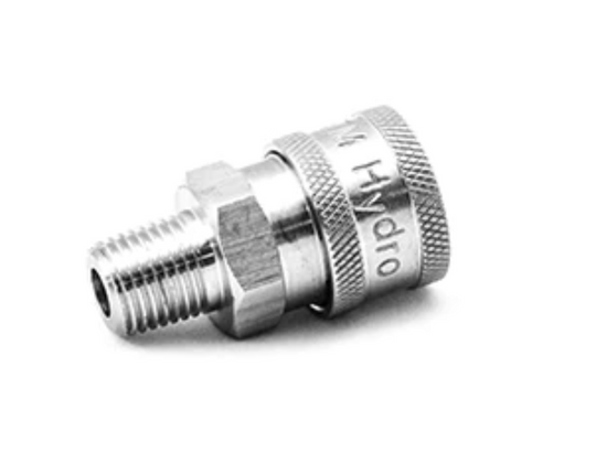 STAINLESS STEEL QC COUPLER 1/4