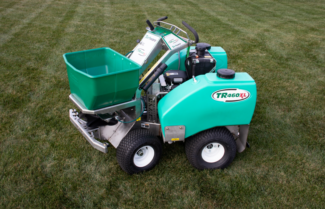 TurfWare TR460XL Ride-on Spreader and Sprayer – GCI Turf Academy