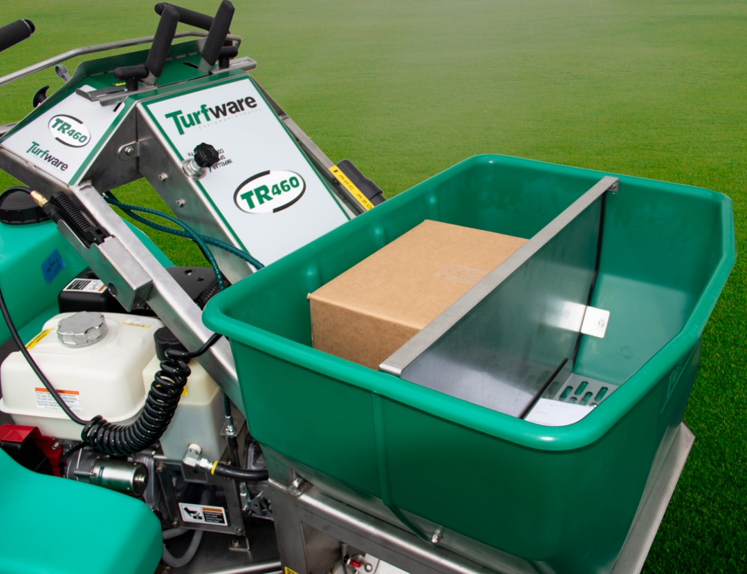 TurfWare TR460 Ride-On Spreader and Sprayer – GCI Turf Academy